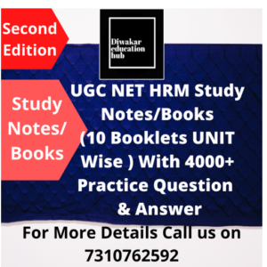 UGC NET HRM Study Notes