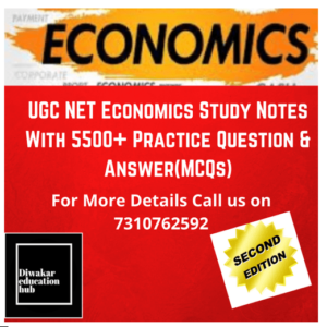 UGC NET Economics Study Notes