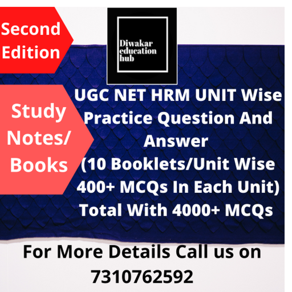 UGC NET HRM [Code-55] Unit wise [Subject Wise] Practice Question ...