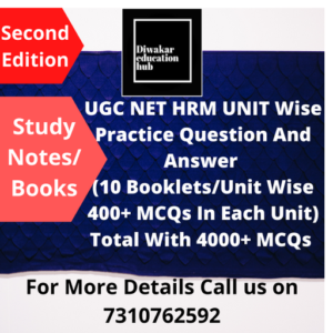 UGC NET HRM Study Notes