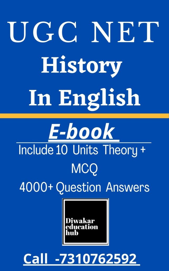 UGC NET History Study Notes With 4000+ Unit Wise/topic Wise Practice ...
