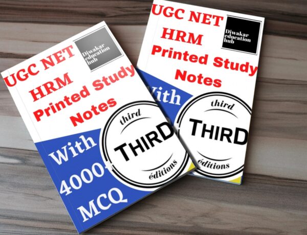 UGC NET HRM Study Notes