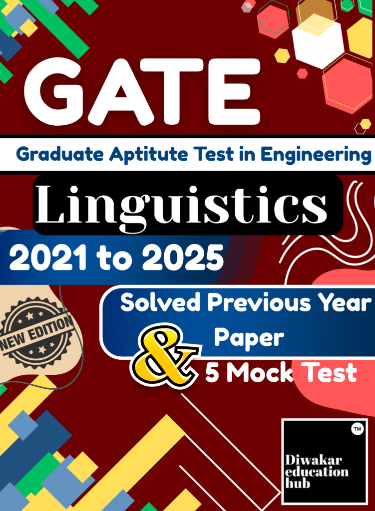 GATE LInguistic Latest Book