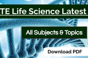 GATE Life Science Syllabus
