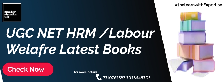 UGC NET HRM Books 2024