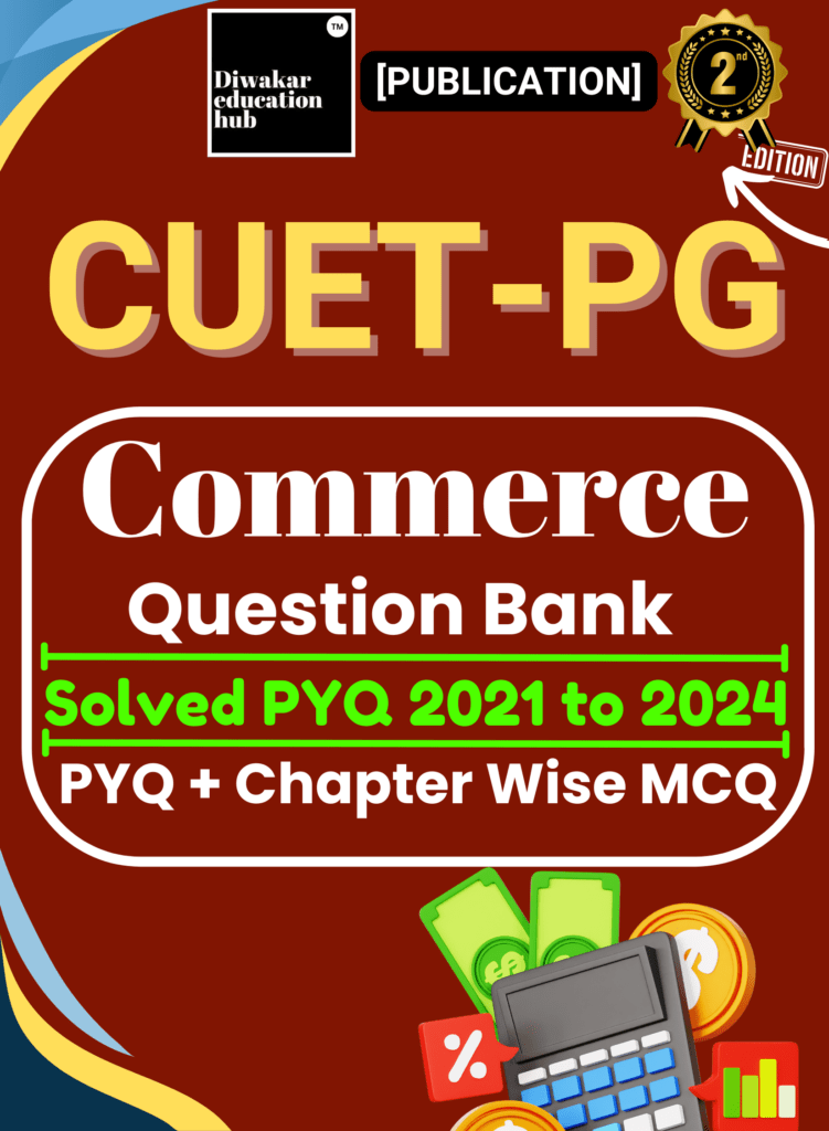 CUET-PG Commerce Question Bank Book PYQ Book