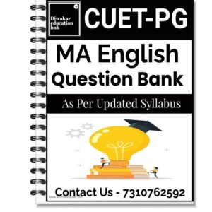 CUET-PG MA English Practice Question Bank Book 2800+Question Answer with Explanation As Per Updated Syllabus