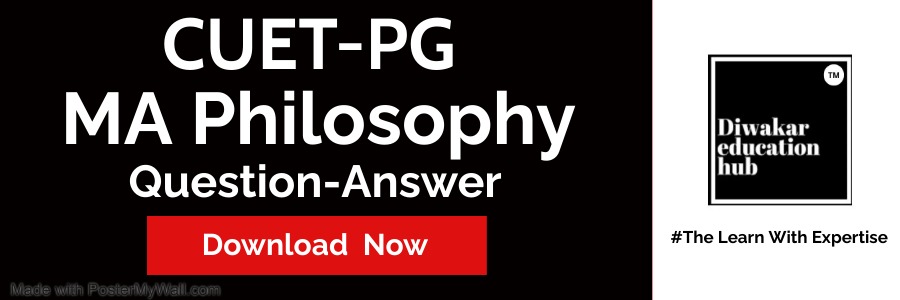 CUET-PG MA Philosophy Question Answer