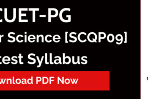 CUET PG Computer Science Syllabus 2026