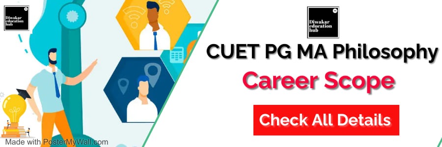 CUET PG Philosophy Career Scope