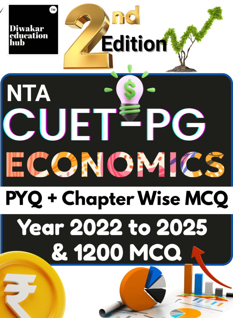 CUET-PG Economics Solved Previous year Question Paper book