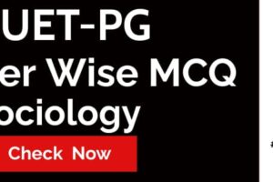 CUET-PG Sociology Question Answer