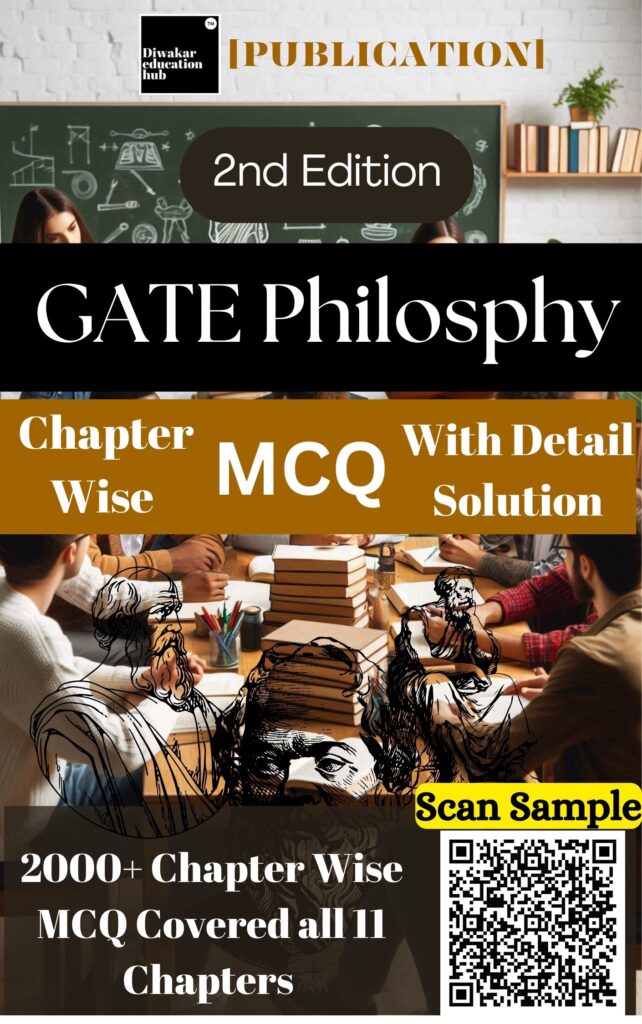 GATE Philosophy [C-4] Question Bank Book 2000+ Question Answer Chapter Wise As Per Updated Syllabus