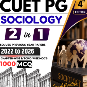 CUET PG Sociology Latest PYQ Book