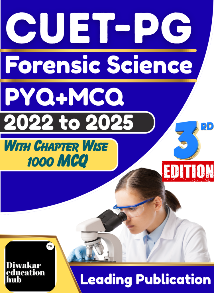 CUET PG Forensic Science Book
