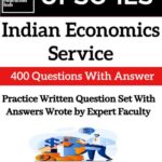 Indian Economics Service Latest Book