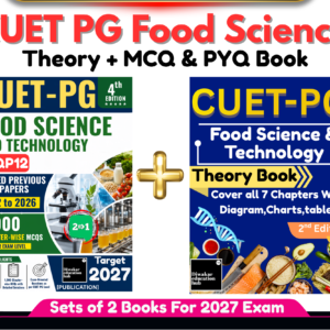 CUET PG Food Science Books 2027