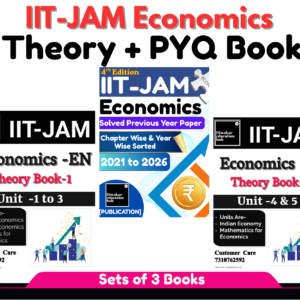 IIT JAM Economics Latest Book