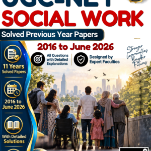 UGC NET Social work Book PYQ