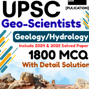 UPSC Geo Scientist Geology Hydrology Pre