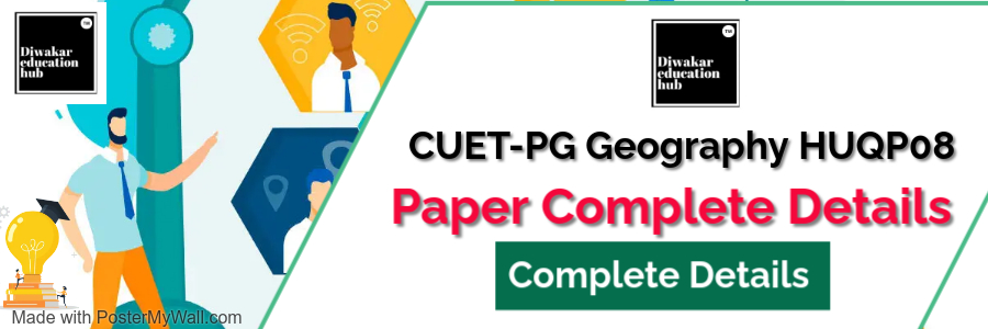 CUET-PG Geography Exam