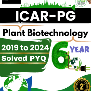 ICAR-PG Plant Biotechnology Latest Book