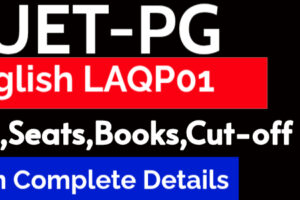 CUET PG English LAQP01