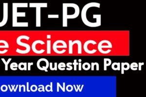 CUET PG Life Science PYQ