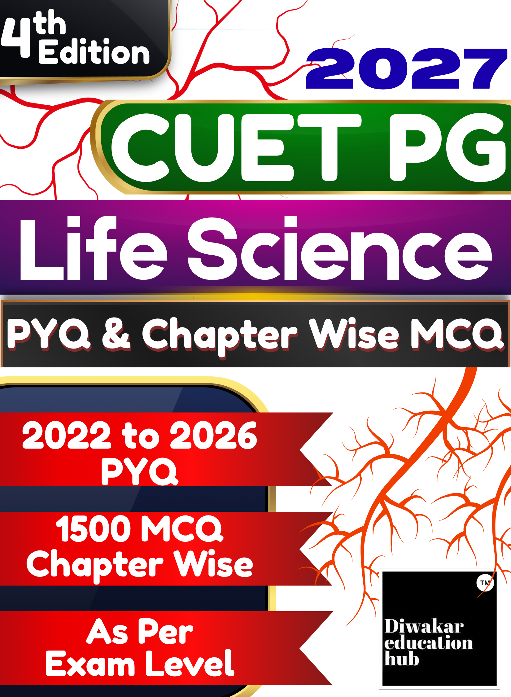 CUET PG Life Science Book Latest PYQ CUET PG Life Science Book Latest PYQ