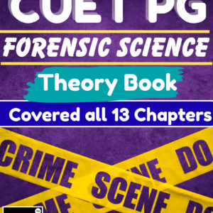 CUET PG Forensic Science Book