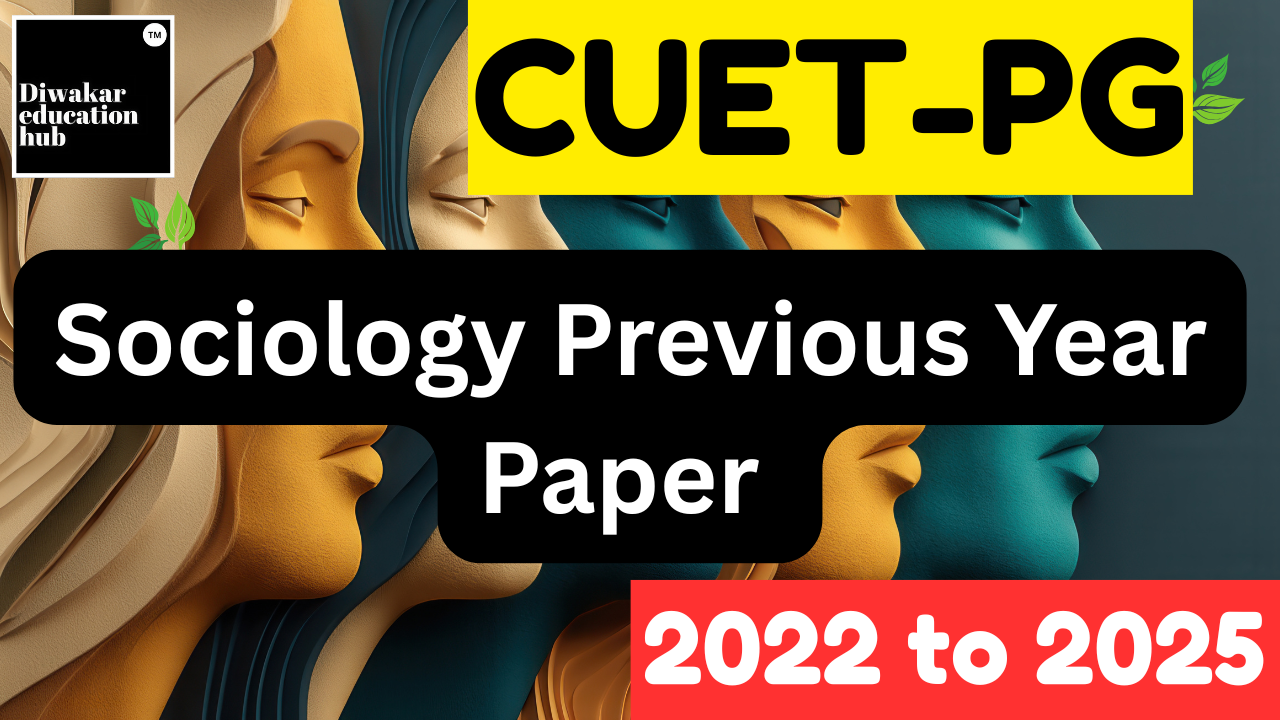 CUET PG Soicology Book