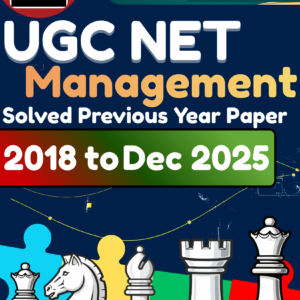 UGC NET Management PYQ Book Hindi