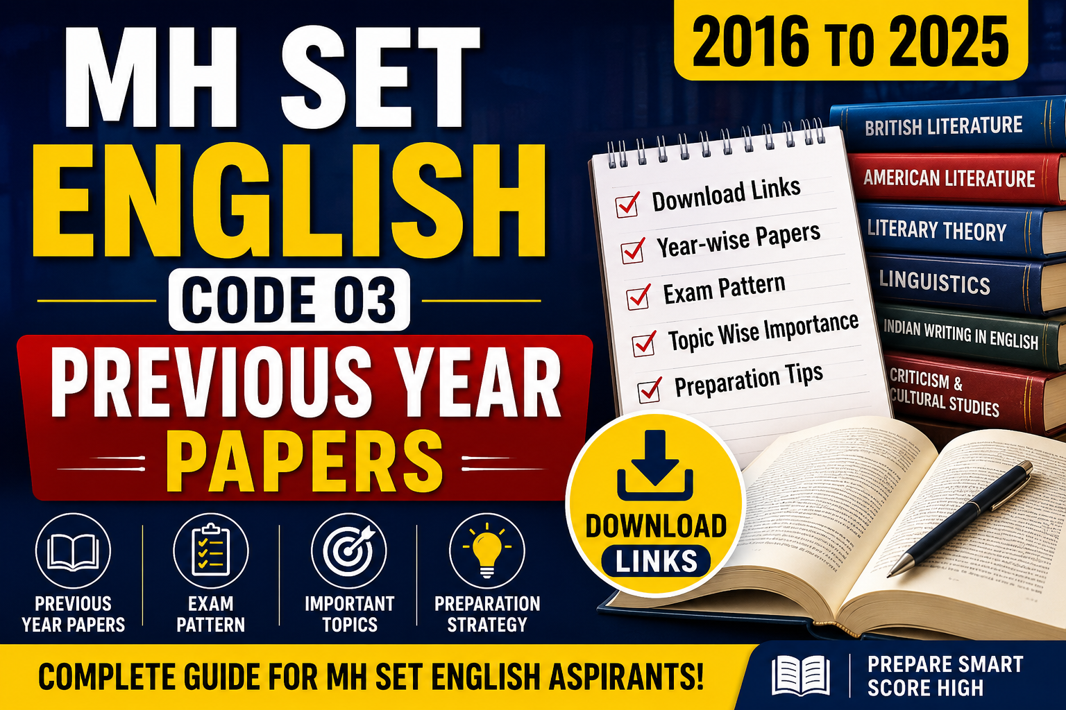 MH SET English Previous year paper