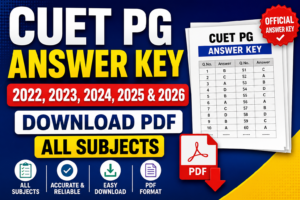CUET PG Answer key
