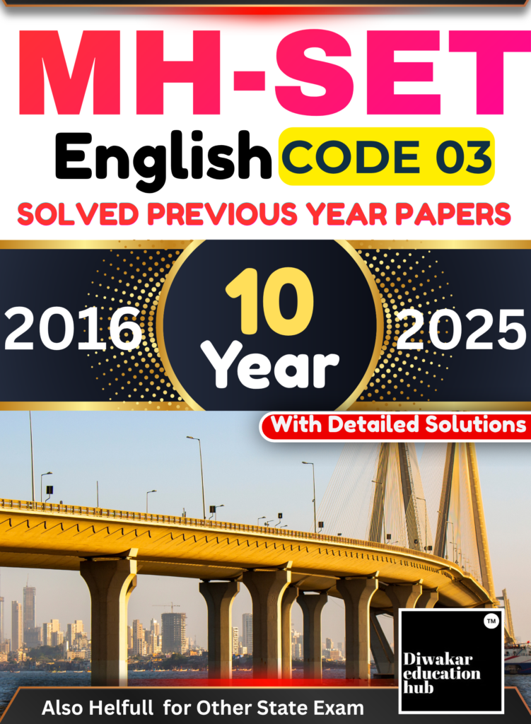 MH SET English PYQ Book
