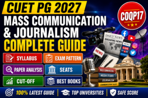 CUET PG Journalism exam 2027