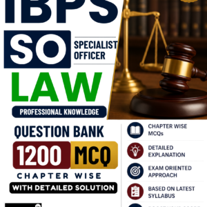 IBPS SO Law Book