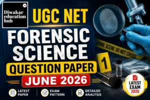 UGC NET Forensic Science June 2026 Paper